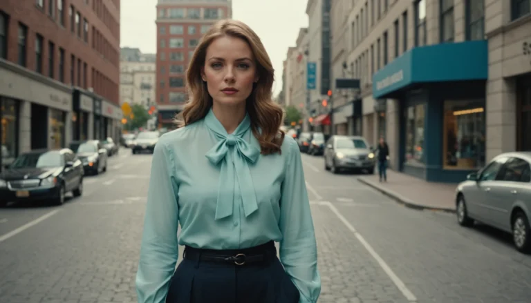 blouse à nouer devant
