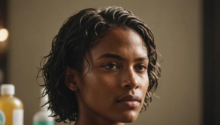 cheveux poisseux après lavage