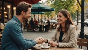 que signifie une femme qui vous touche le bras