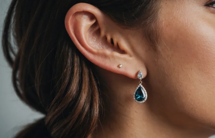 boucles d'oreille medicales