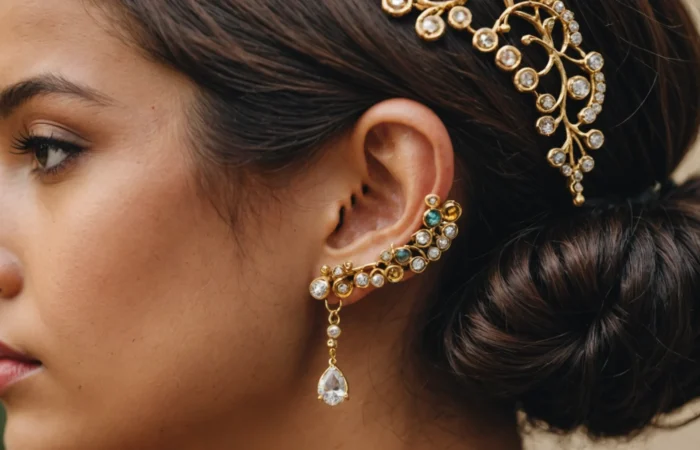 faux piercings